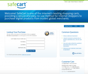 SafeCartトップページ
